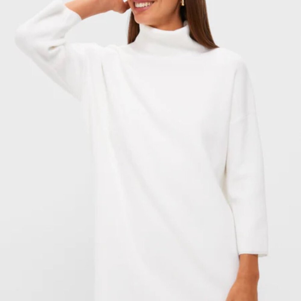 Tuckernuck Vivienne Dress - Winter White size small